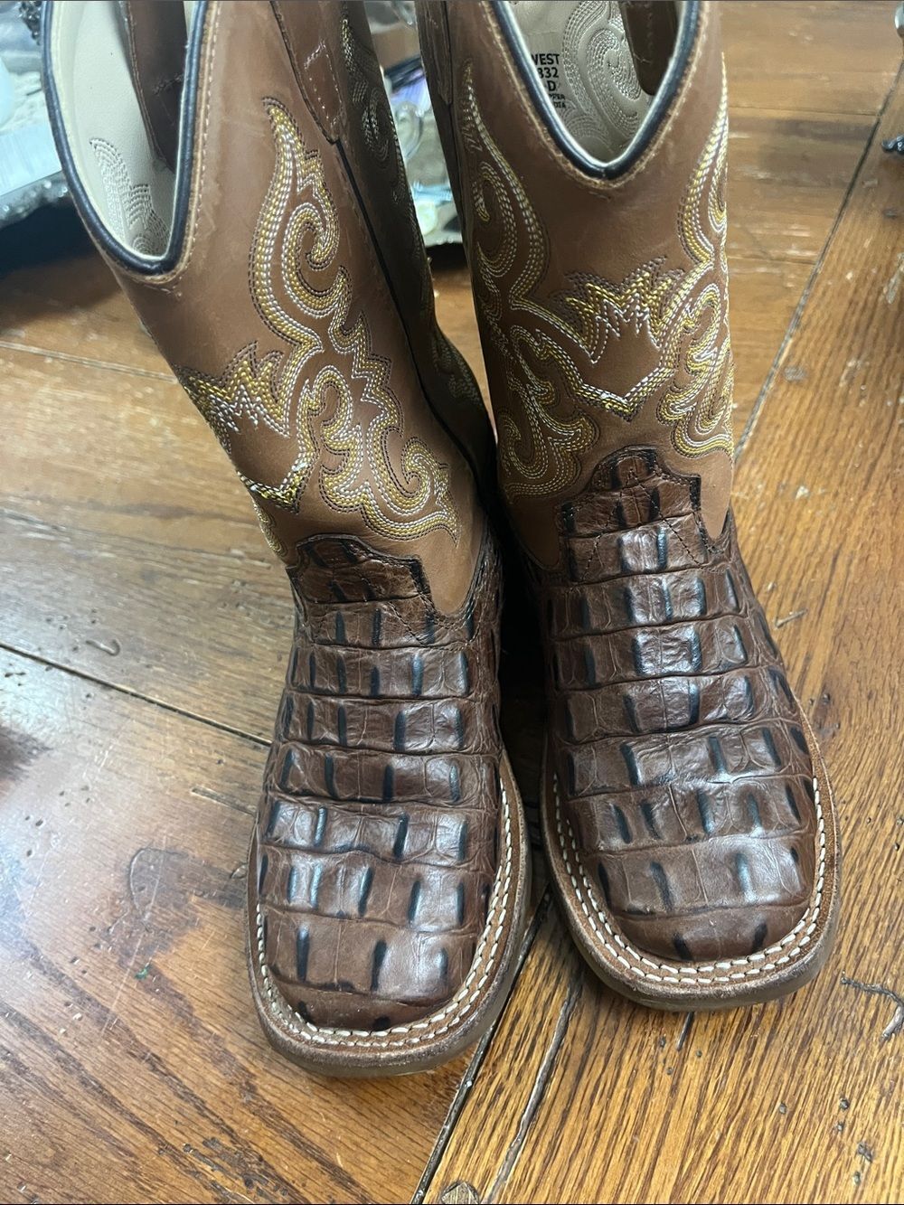 Old West cowboy boots